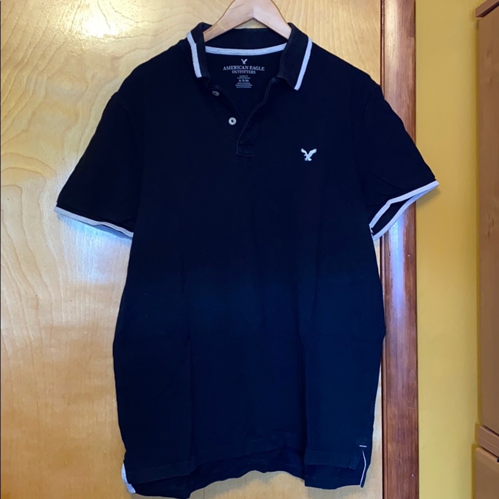 AE polo shirt *classic fit* XL black